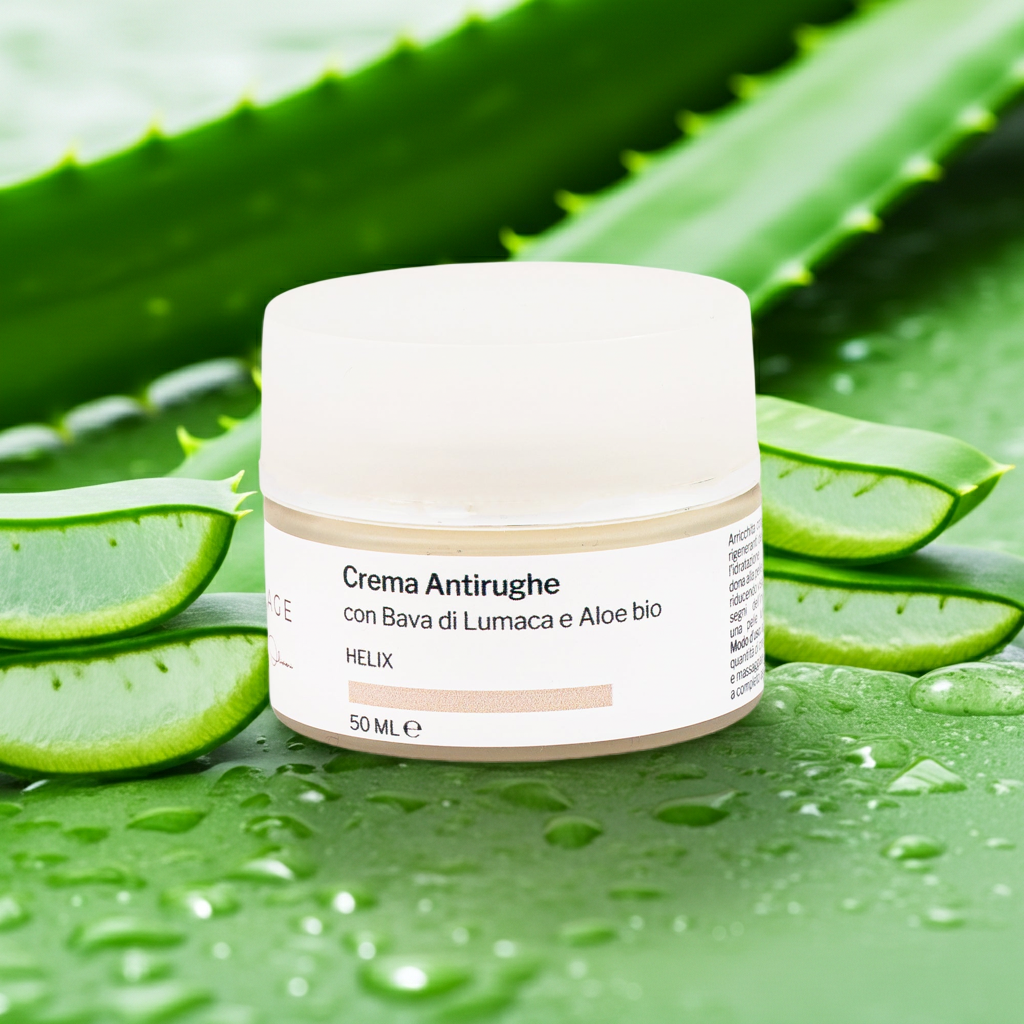 Crema Antirughe con Bava di Lumaca e Aloe Bio