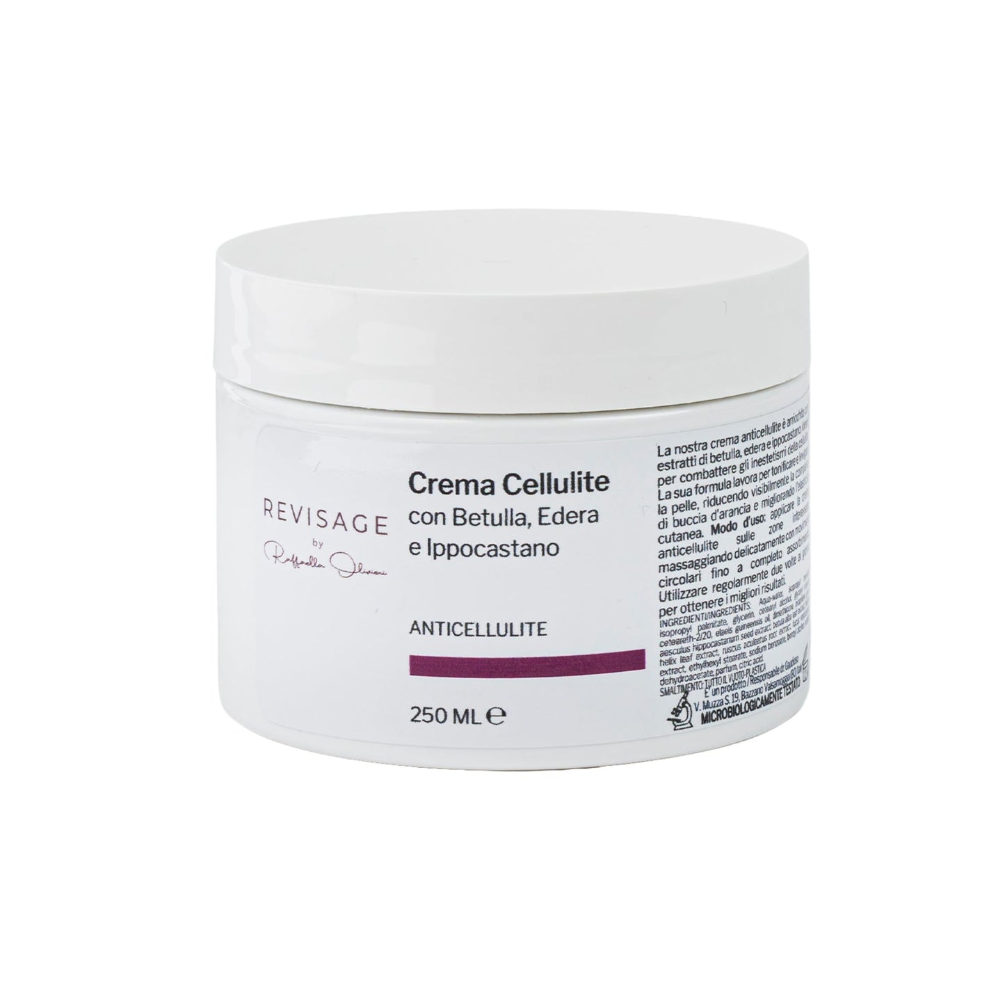 Crema Corpo Cellulite con Betulla, Edera e Ippocastano