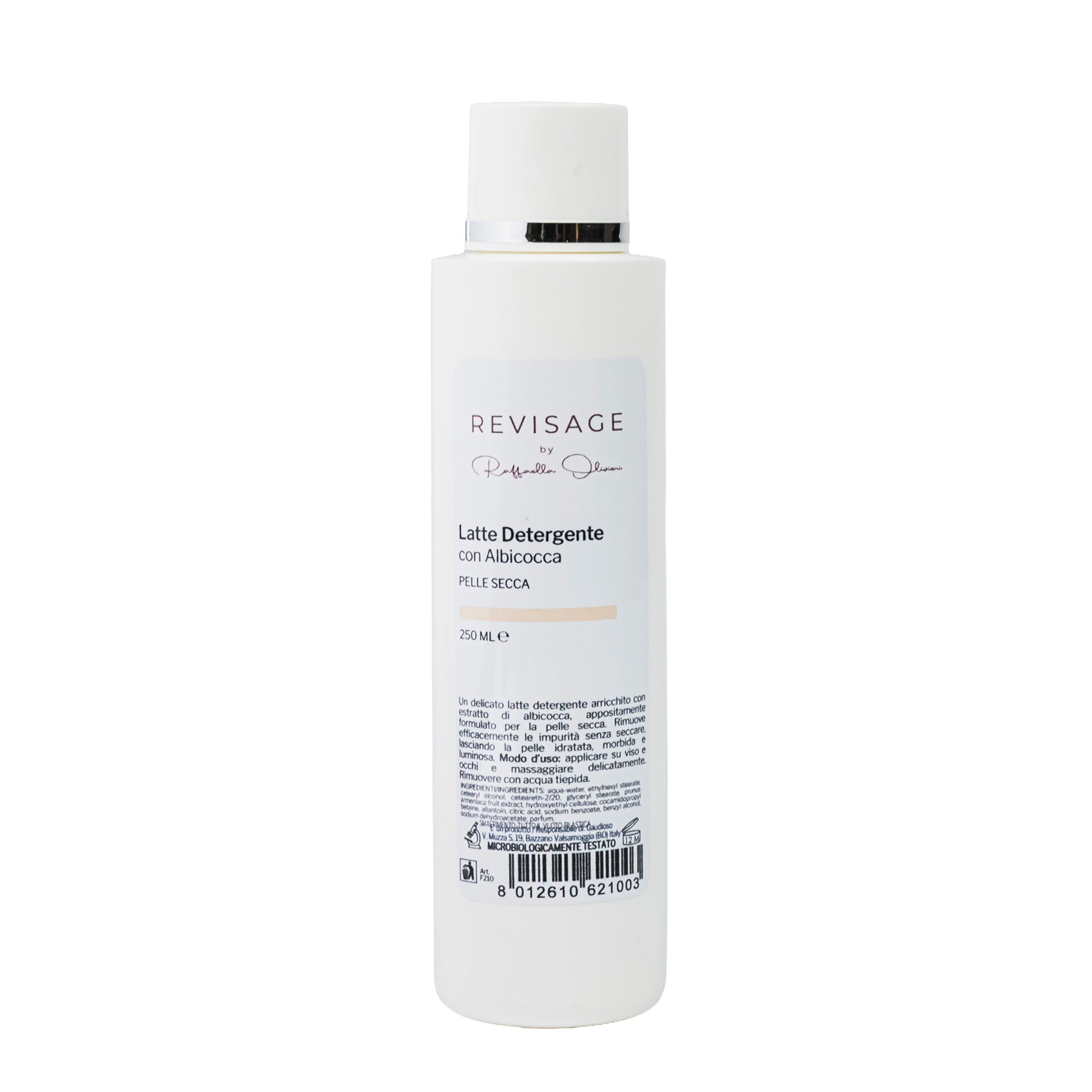 latte detergente con albicocca