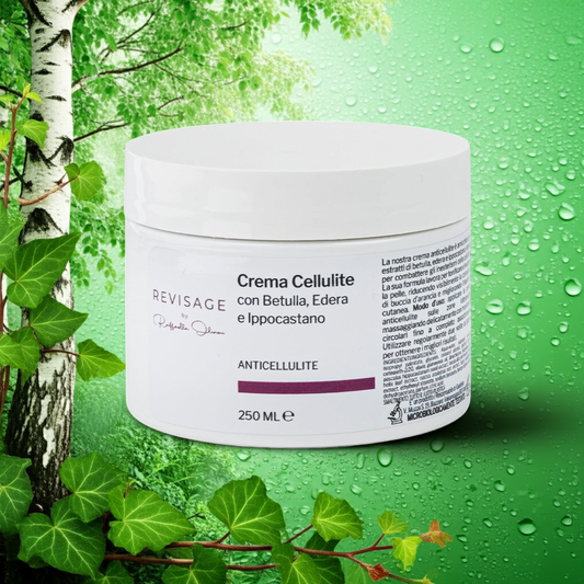 Crema Corpo Cellulite con Betulla, Edera e Ippocastano